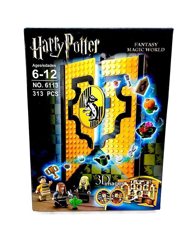 لگو ساختنی هری پاتر خانه هافلپاف 313 قطعه آیتم 6113