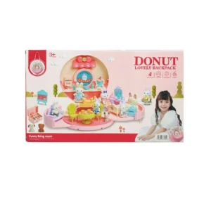 اسباب بازی مدل خانه خرگوش طرح کیف دوناتی کد 6695