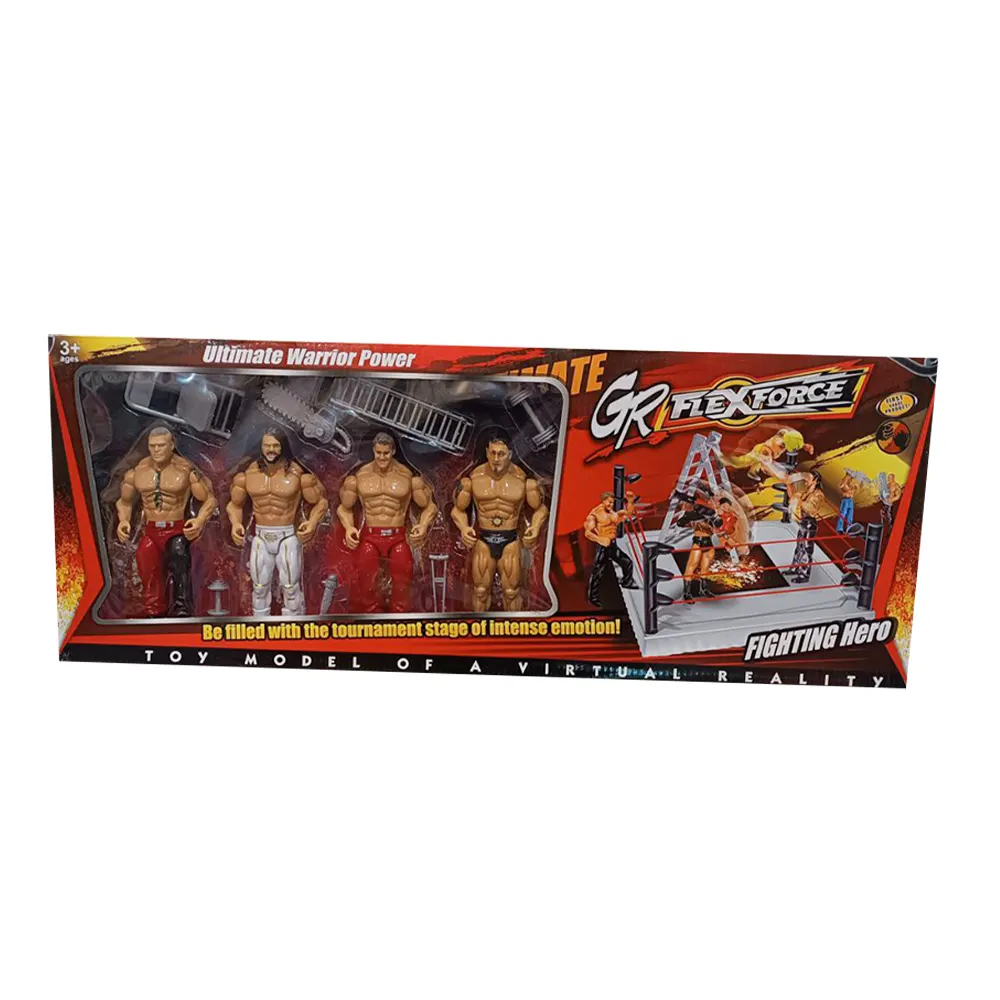 ست فیگور و رینگ کشتی کج مدل 2015