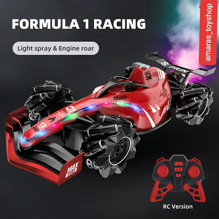 ماشین کنترلی چرخ کپسولی و دودزا طرح فرمول یک مدل CX-88