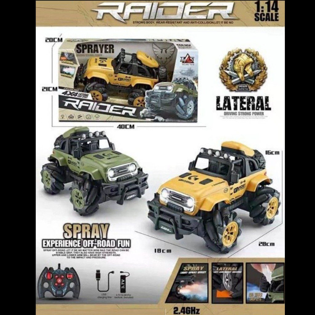 اسباب بازی کنترلی مدل ماشین طرح شارژی کد RQ3006