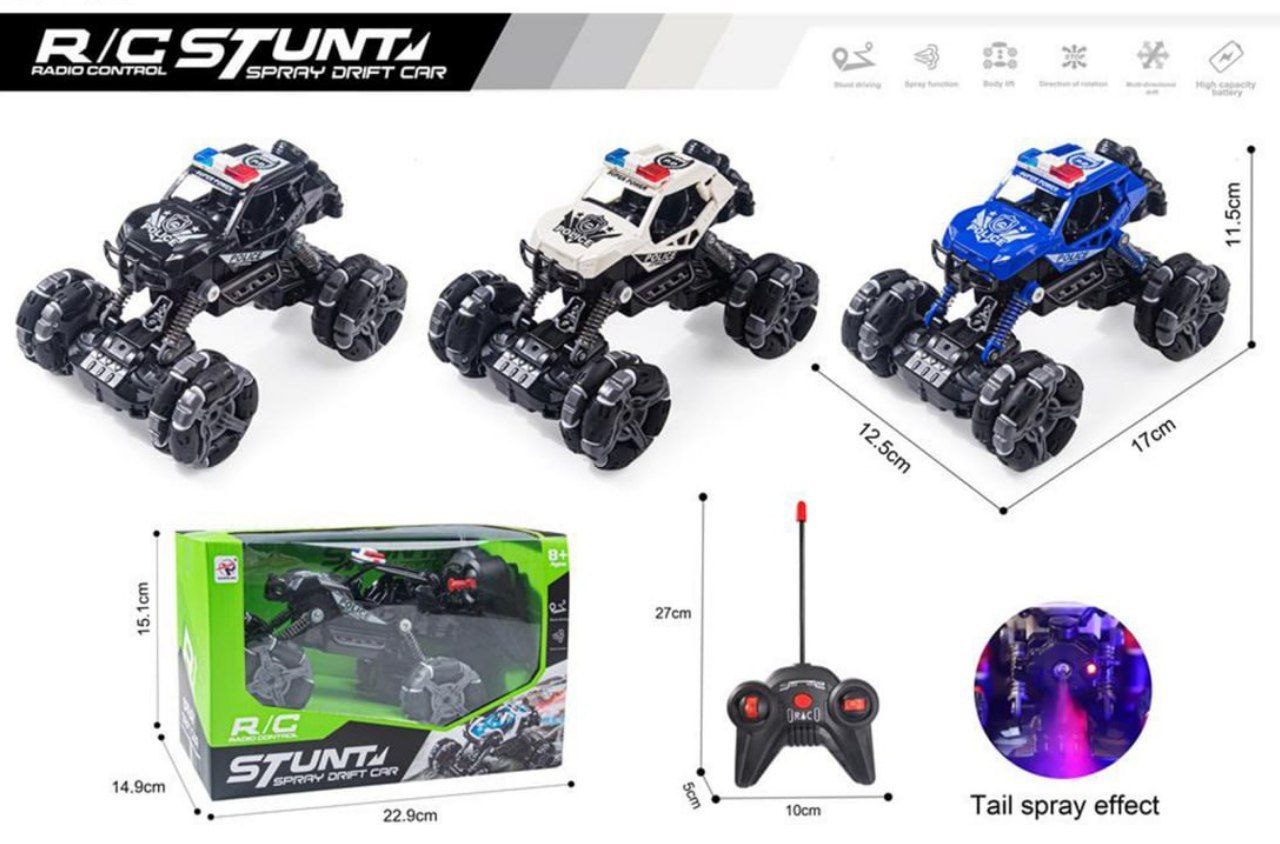 ماشین بازی کنترلی طرح آفرود پلیس کد 3036_20