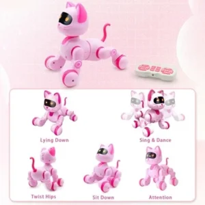 ربات اسباب بازی کنترلی گربه مدل HAPPY KITTEN