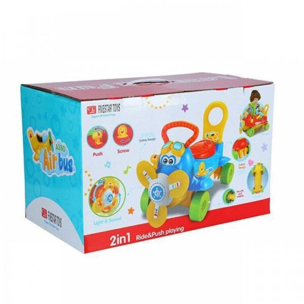 روروئک کودک موزیکال طرح هواپیما کد 35380 برند Five Star