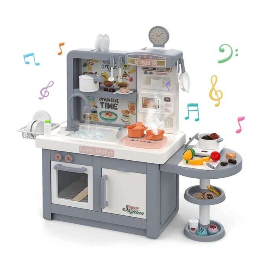 اسباب بازی مدل ست آشپزخانه طرح ساعت دار 2 تکه کد 3/4-T100