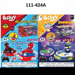 اسباب بازی کنترلی مدل ماشین تصادفی اسپایدرمن طرح 2 مدل کد 424A-111