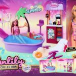 عروسک با ست حمام مدل 616610