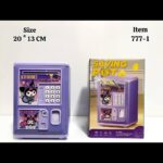 اسباب بازی مدل گاو صندوق طرح رمز دار اثر انگشتی کرومی کد 1-777