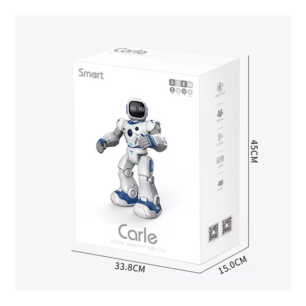 ربات کنترلی هوشمند با اشعه مادون قرمز مدل CARLE SMART کد 1088