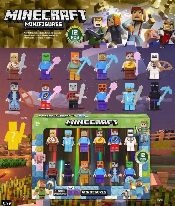 شخصیت ماین کرافت با سلاح کد 1610