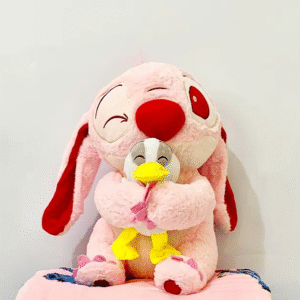 عروسک استیج پتودار  به همراه جوجه اردک