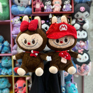 عروسک پتو بالشتی لبوبو قرمز