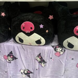 عروسک کرومی پتو طرحدار  وارداتی