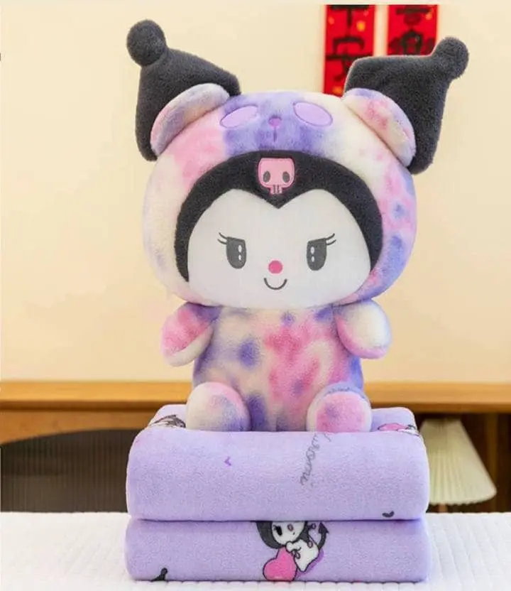 کرومی پتو طرح دار آبرنگی چند رنگ