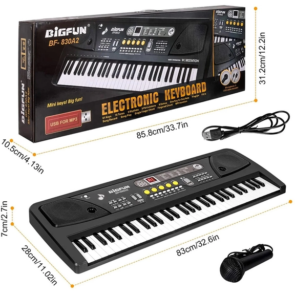 بازی آموزشی کیبورد بیگفان مدل 830A2
