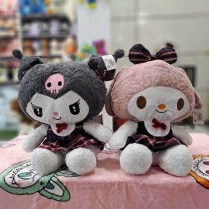 عروسک کرومی و ملودی پتو دار 45 سانتی