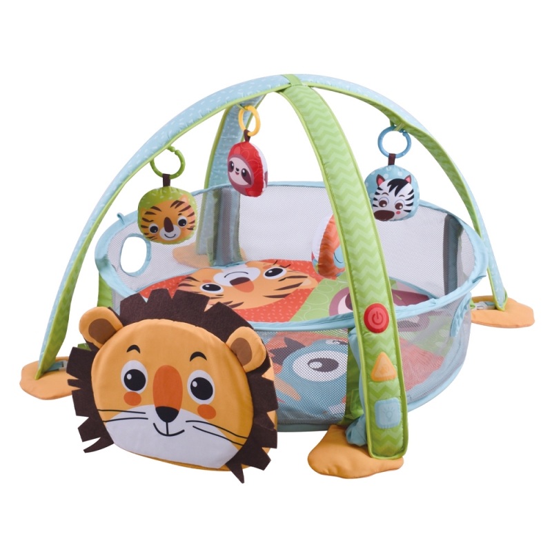 اسباب بازی مدل تشک بازی سه کاره 30 توپ کد 63542