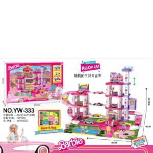 اسباب بازی پارکینگ باربی BARBIE کد yw/333